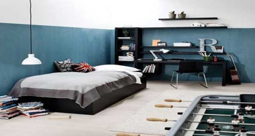 Offrez une belle chambre ado à votre garçon ! Une chambre pour recevoir les adolescents de son âge, un bureau, une chambre moderne, zen, rock… les idées déco de chambre d'ado stylée pour un garçon ne manquent pas.