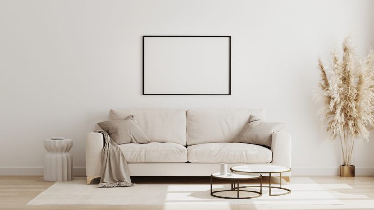 Décoration minimaliste